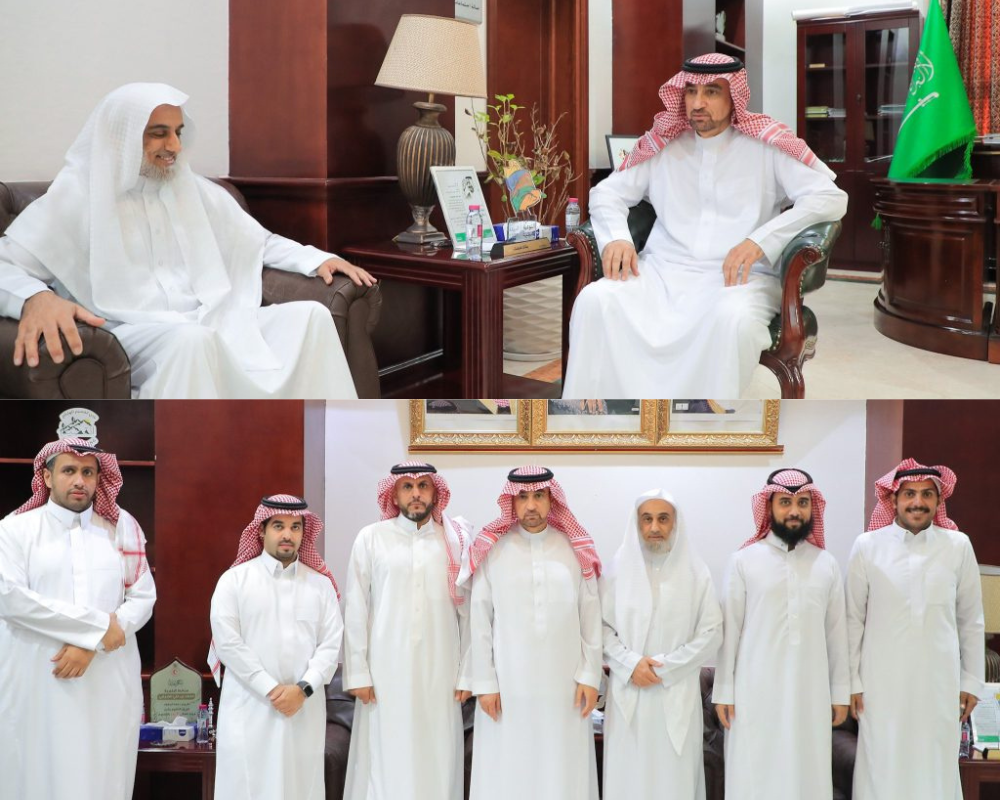 استقبال محافظ البكيرية لرئيس وأعضاء الجمعية